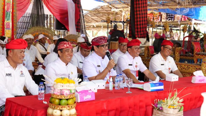 Perkuat Sinergi, Bupati Sanjaya Hadiri Karya Ngenteg Linggih Krama Desa Adat Beraban, Kediri dan Desa Adat Bongan, Seltim2