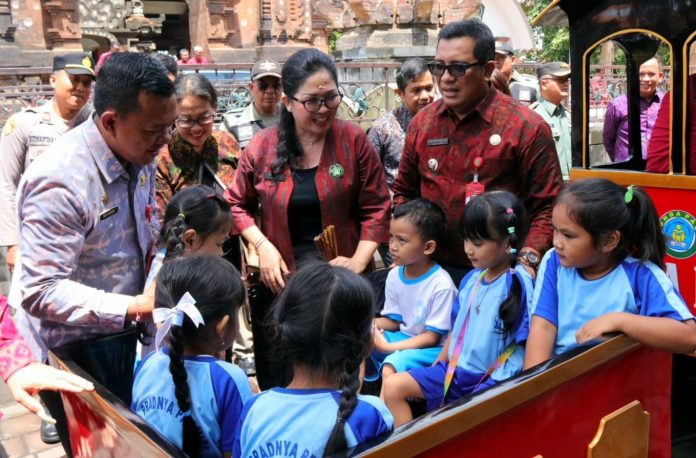 Manjakan Masyarakat Tabanan, Taman Bung Karno Dilengkapi Fasilitas Bermain Anak-anak (9)