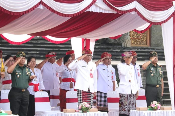 Upacara Peringatan HUT Kota Tabanan Ke-530 Tahun 2023 Berlangsung Khidmat2