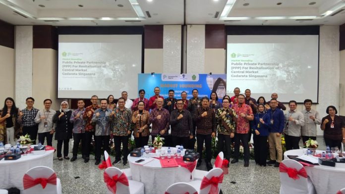 Bupati Tabanan Hadiri Market Sounding KPBU Revitalisasi Pasar Induk Gadarata (5)