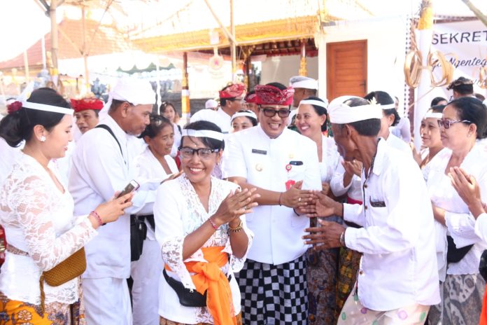 Bupati Sanjaya Ngupasaksi Ngenteg Linggih 4