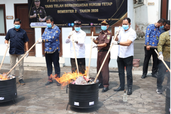 pemusnahan bb